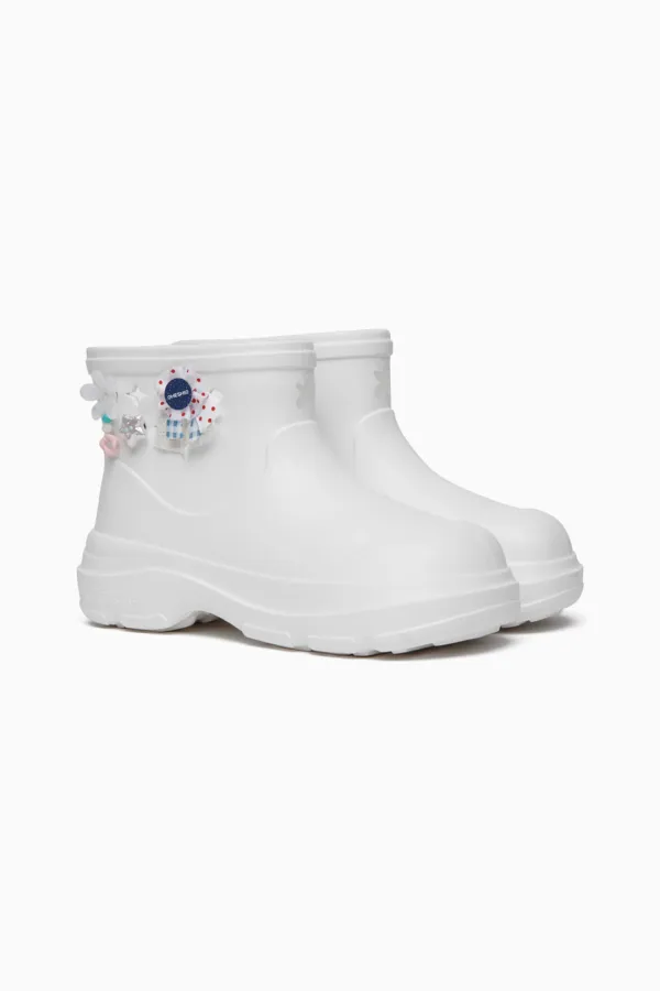 [X ROCKFISH] HAYDEN BOOTS, WHITE