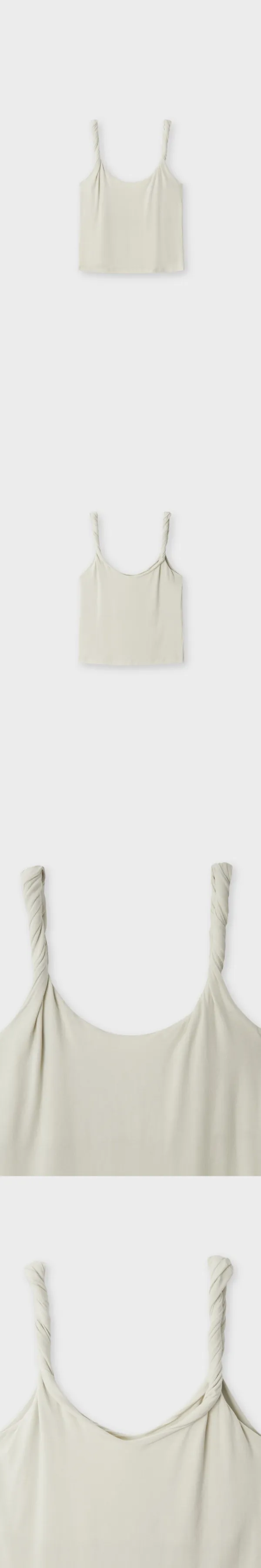 [2nd] Lune Twist Sleeveless_Mint Beige