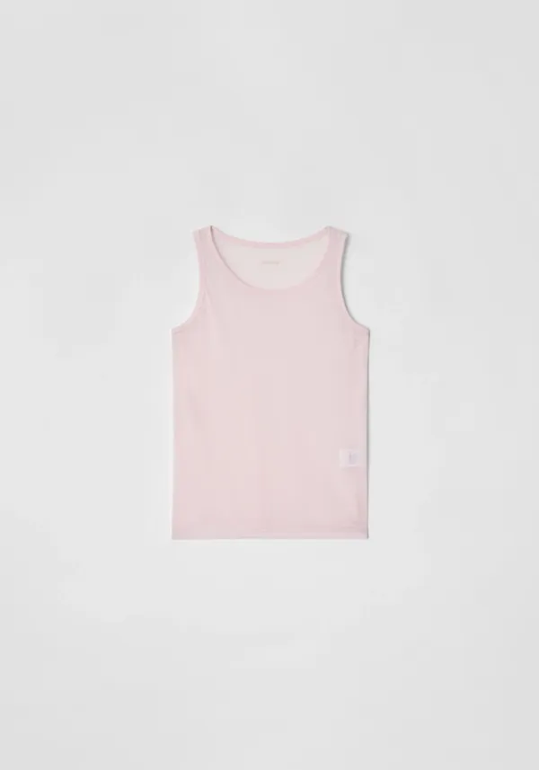 Seethrough sleeveless (Pink)