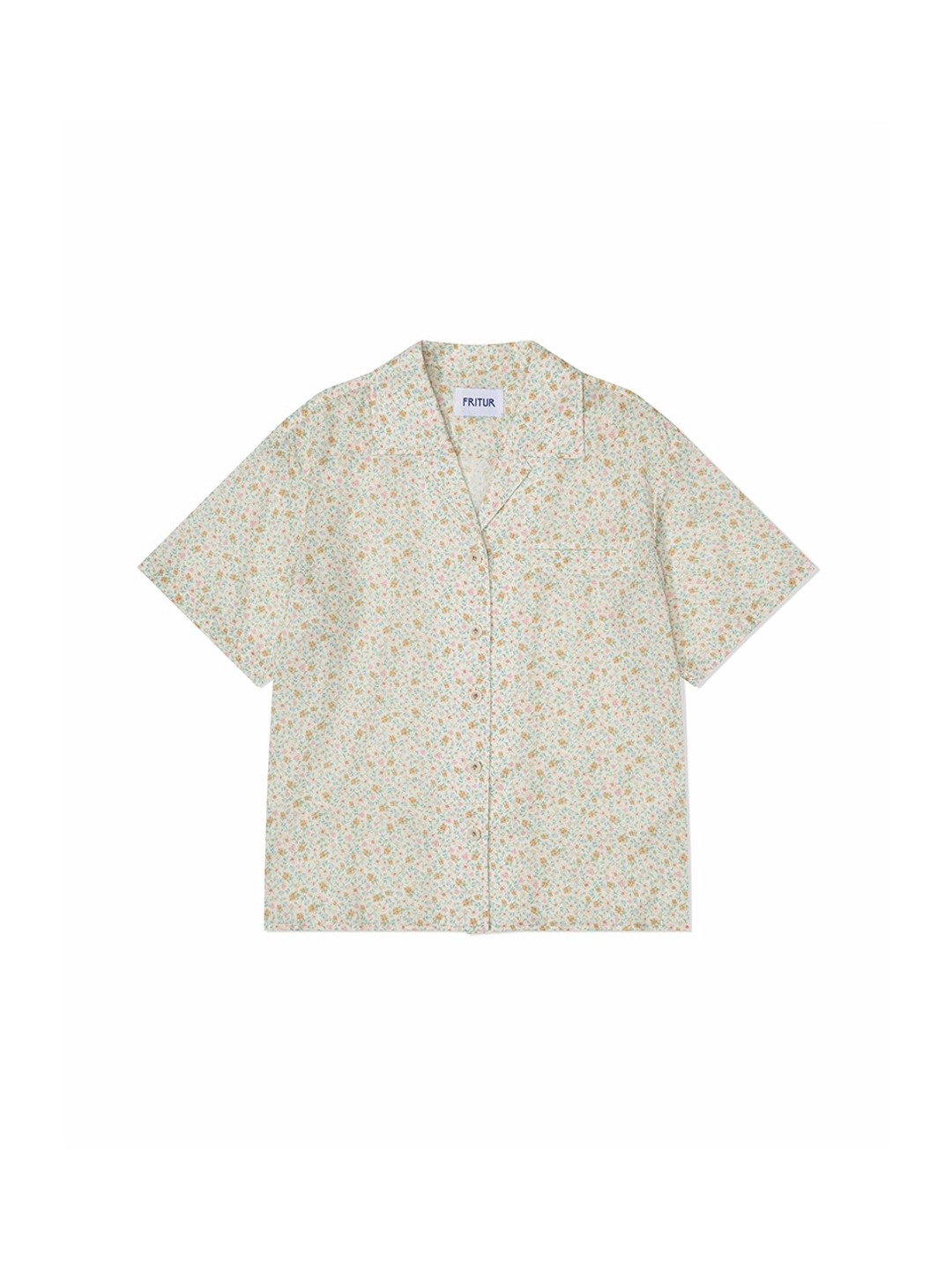 프리터 French Flower Shirt Ivory_F252ST07 상품 이미지 2
