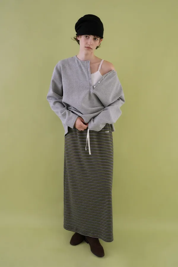 String long skirt_stripe