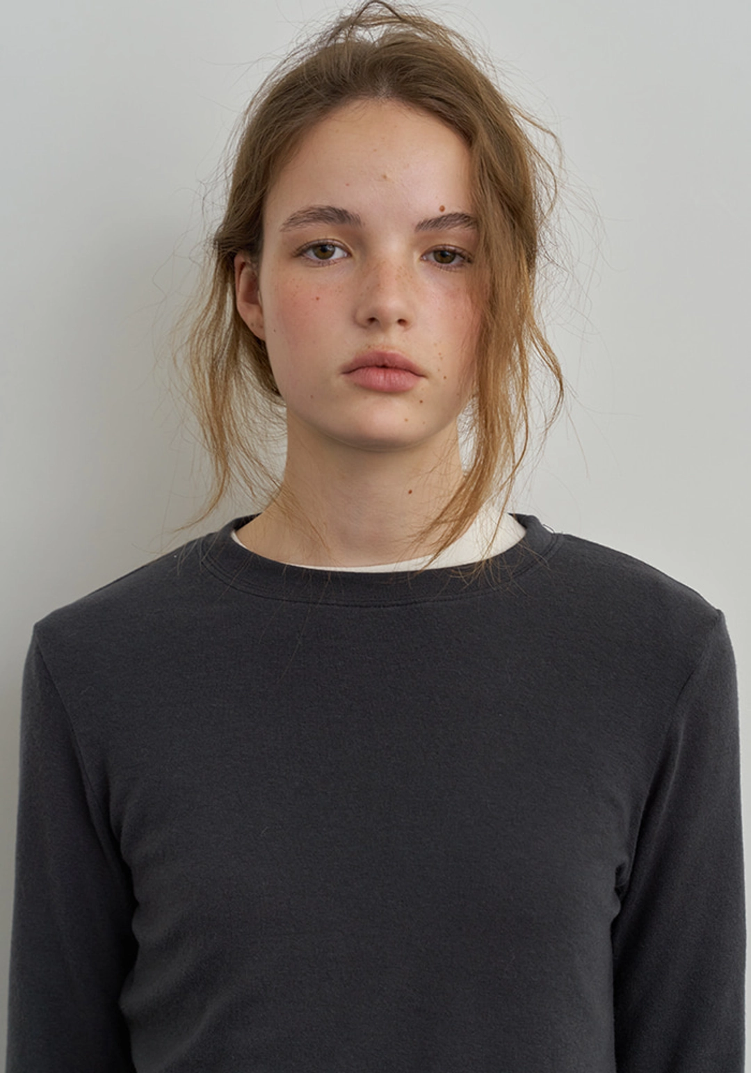 이브세이지 Wool long sleeve (Charcoal) 상품 이미지 2
