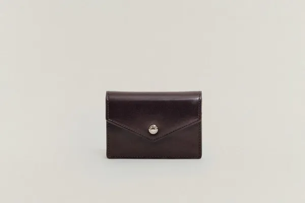 PORTE CARTES SNAP BROWN