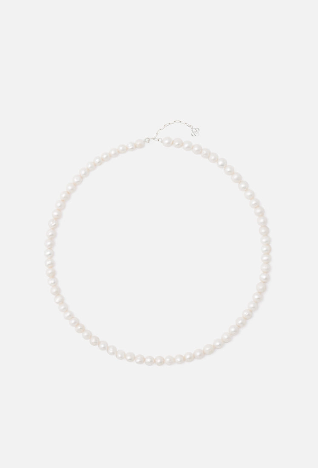 그레이스유 [Pre-order] Reverie Baroque Pearl Necklace 7mm (White) 상품 이미지 1