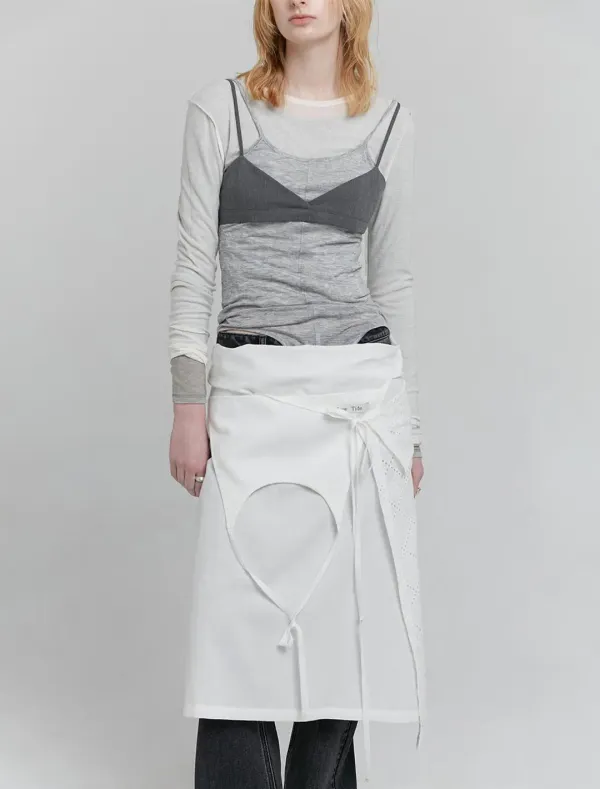 BUSTIER BRA TOP [GREY]