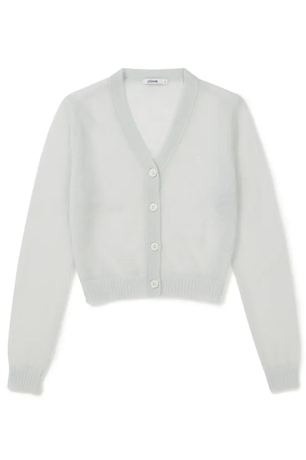 [25SS clove] Kid Mohair Cardigan (Mint)