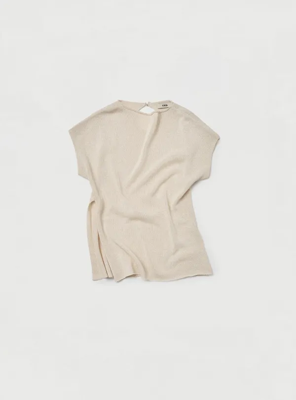 [3RD] HALF NECK KNIT - IVORY