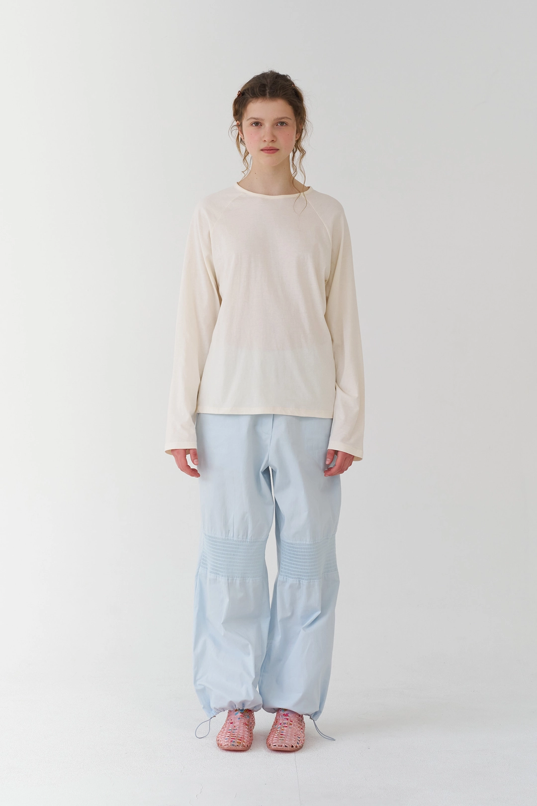 페스토 RAGLAN LONG SLEEVE T-SHIRT DOVE 상품 이미지 2