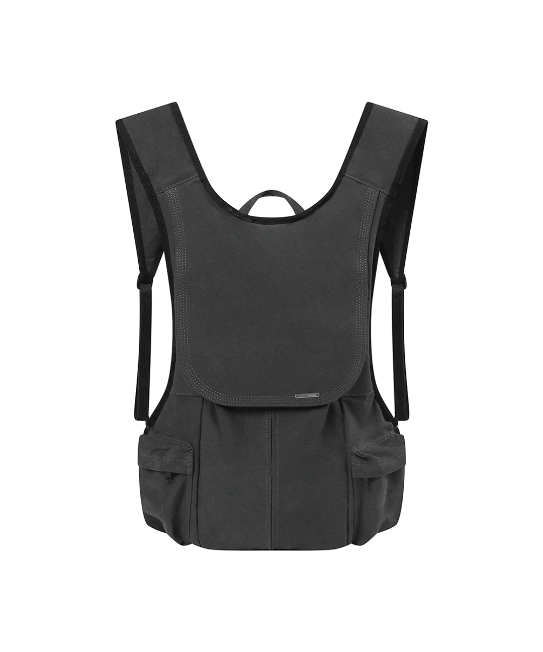 미세키서울 Side pocket vest backpack CHARCOAL 상품 이미지 1