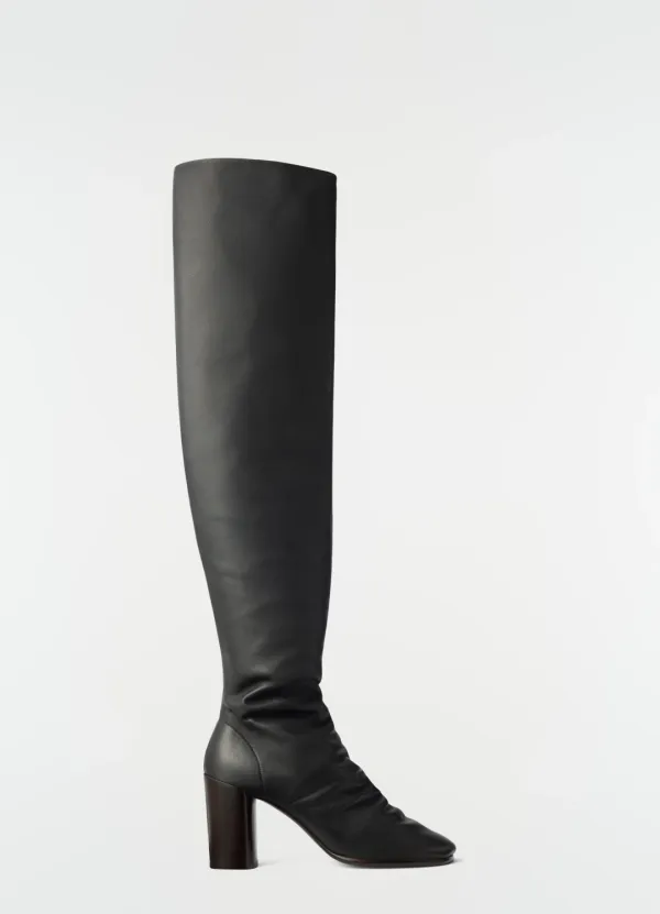 GLOVE HIGH BOOTS WITH 80MM HEEL