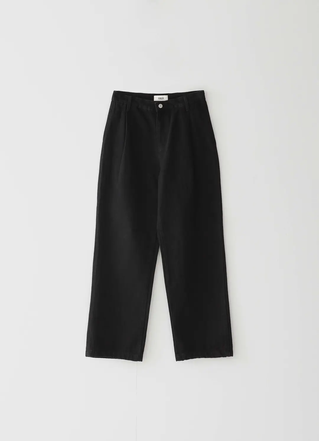 페블엠 2ND / Black Denim Pants - Black 상품 이미지 1