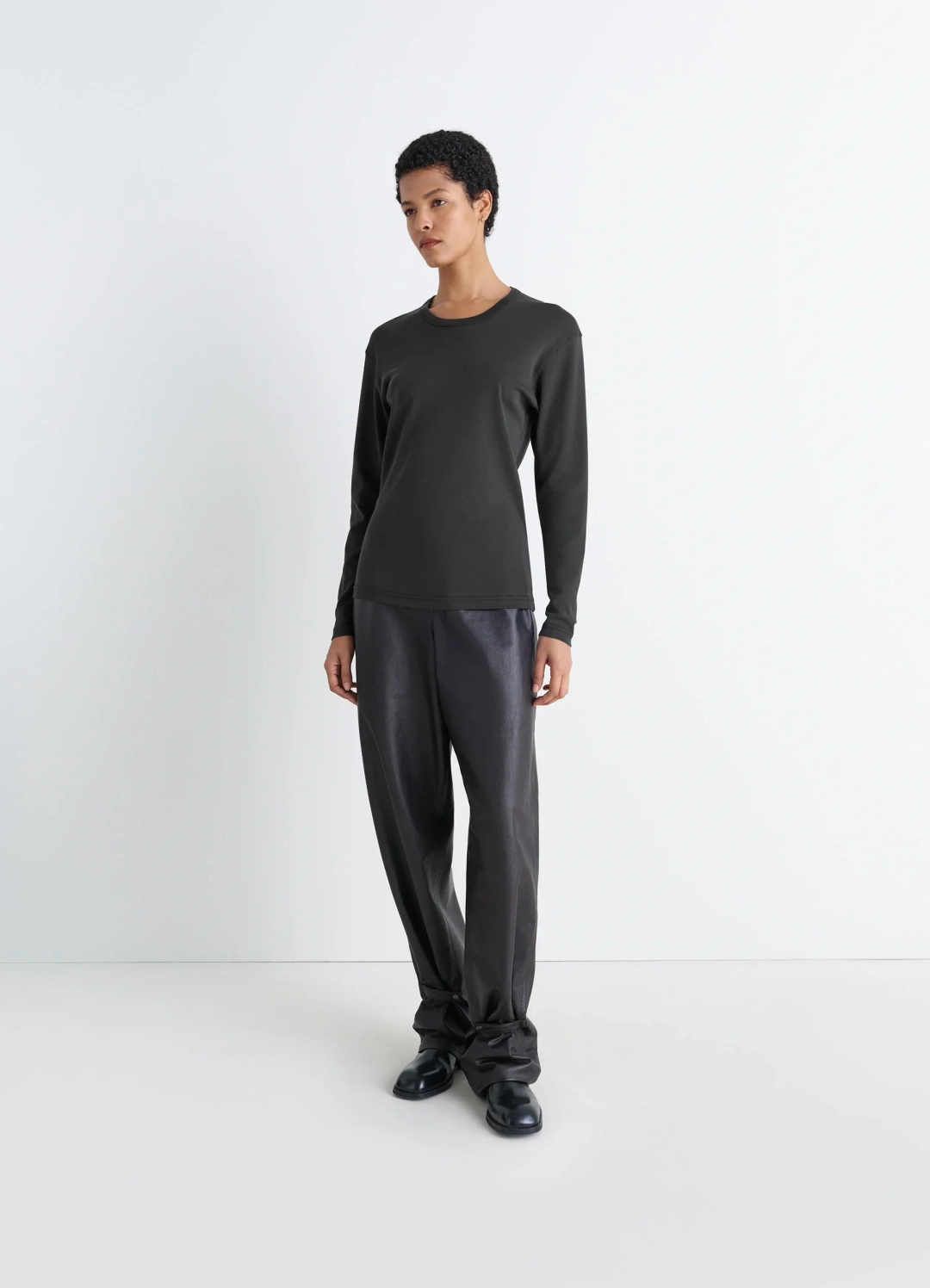 르메르 RIB LONG SLEEVE TOP IN JERSEY 상품 이미지 2