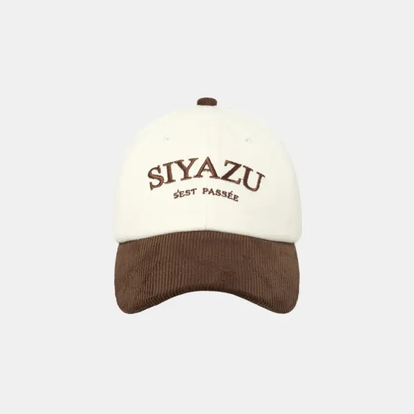 SIAC3069 아카이브 볼캡_S\'est passee(쎄빠쎄)_Brown