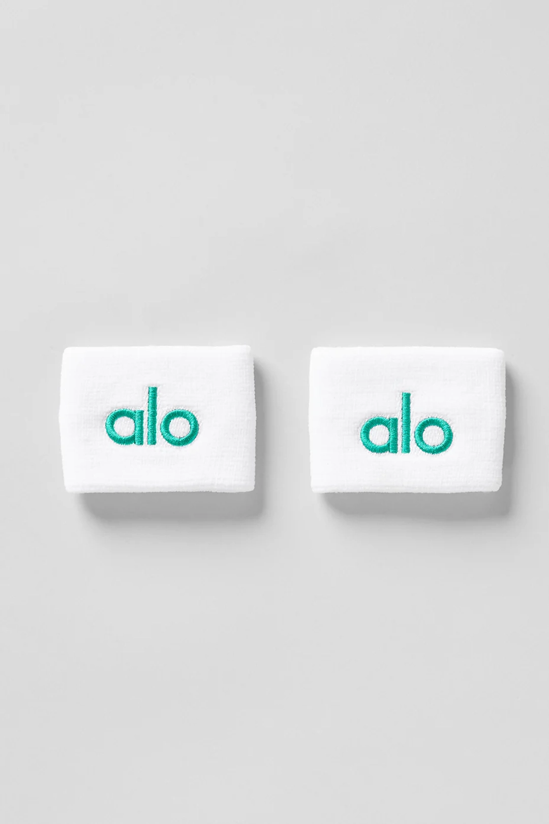 알로요가 Glow Wristband (2-Pack) - White/Spruce Green 상품 이미지 1