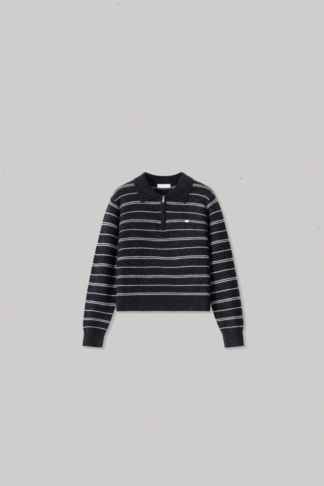 스앨더 42603_Half-Zip Striped Knit Polo [ New Season / 10% DC ] 18일 PM 5 마감 TD 상품 이미지 1
