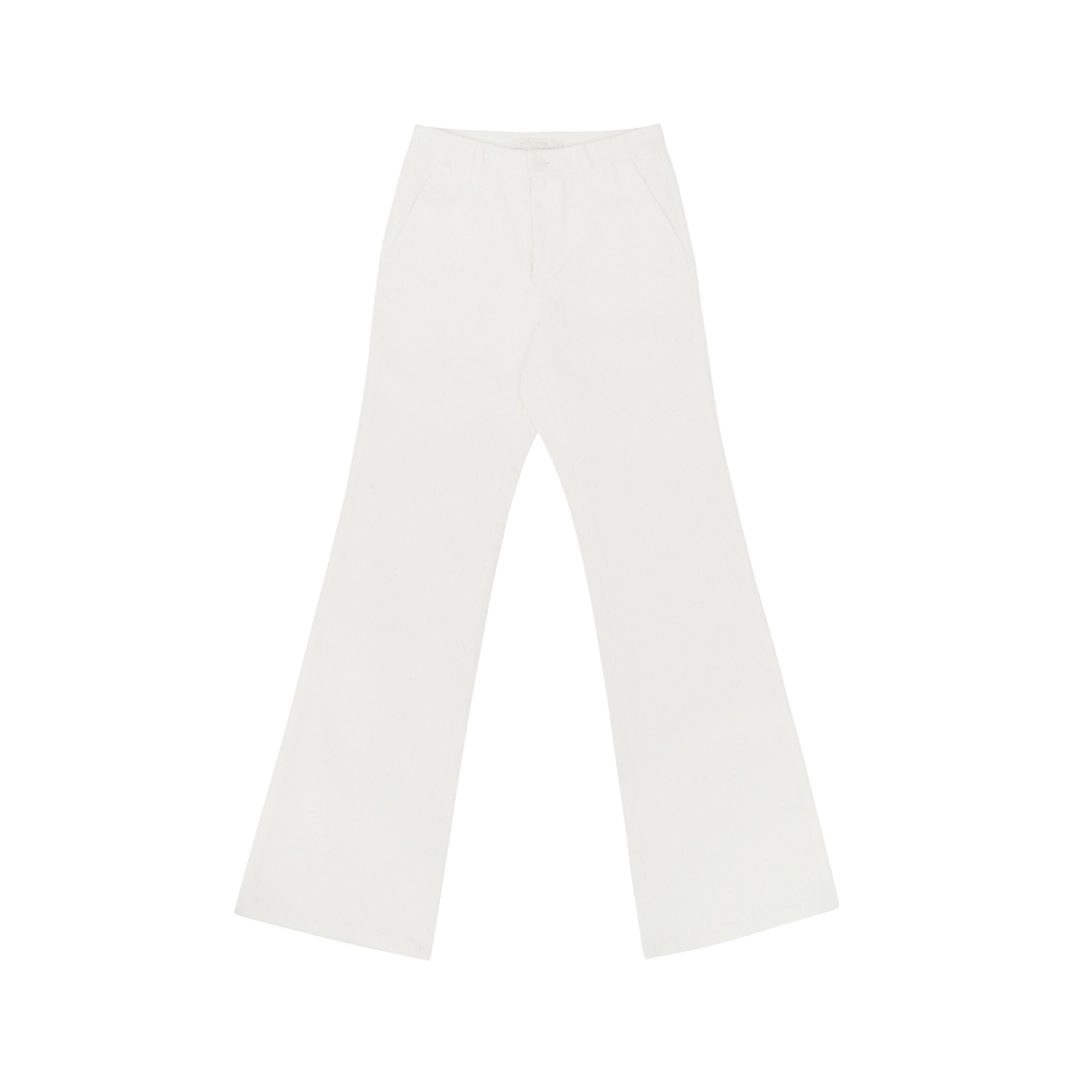 피브비 Corduroy Bootcut Pants (cloud white) 상품 이미지 1