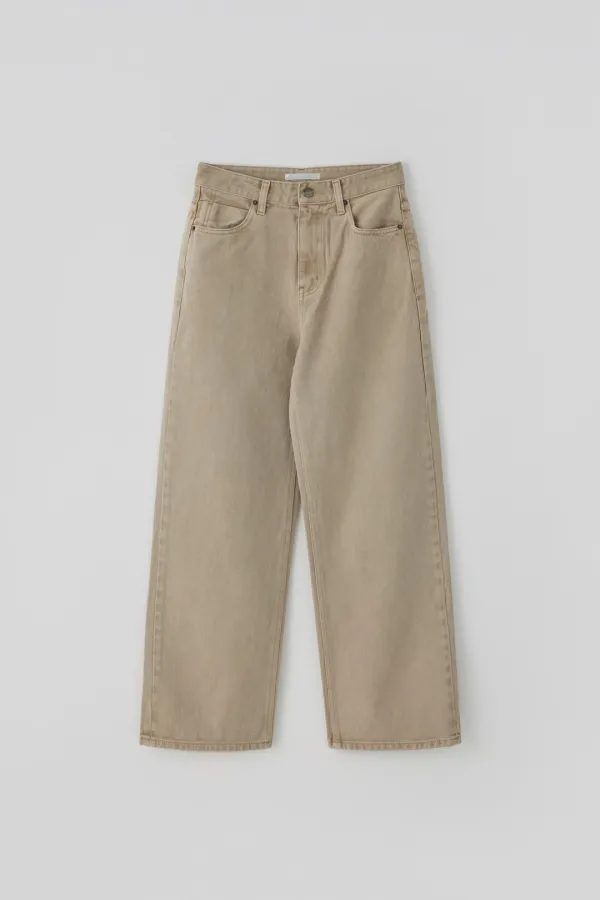 T/T Dune dying pants (beige)