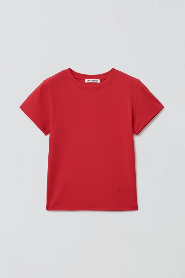 BASIC SIMBOL T-SHIRT_RED