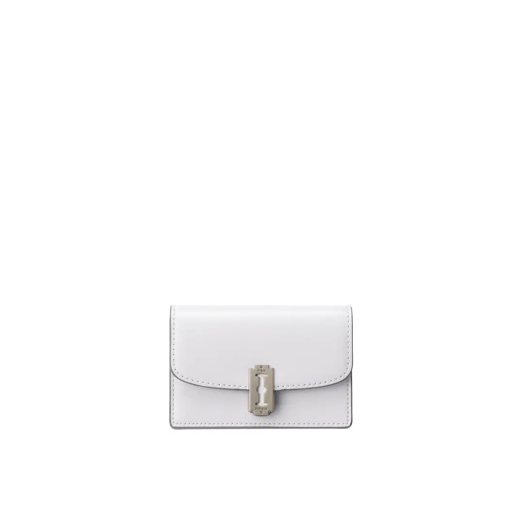 분크 [아울렛] Occam Lune Accordion Card Wallet (오캄 룬 아코디언 카드지갑) White 상품 이미지 1