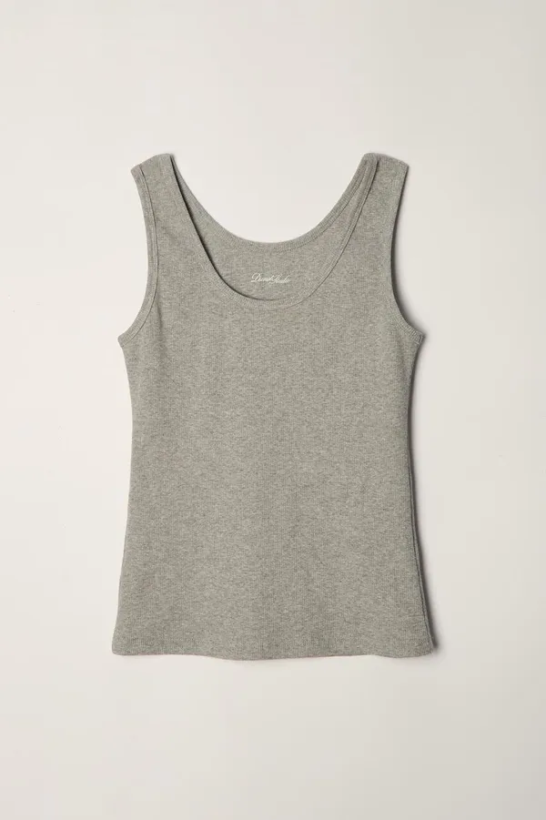 ESSENTIAL TANK TOP MELANGE GREY