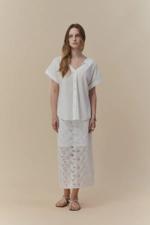 Muse Half Shirts (White)