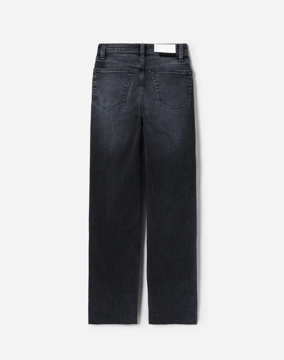 리던 Comfort Stretch High Rise Stove Pipe - Washed Noir 상품 이미지 2