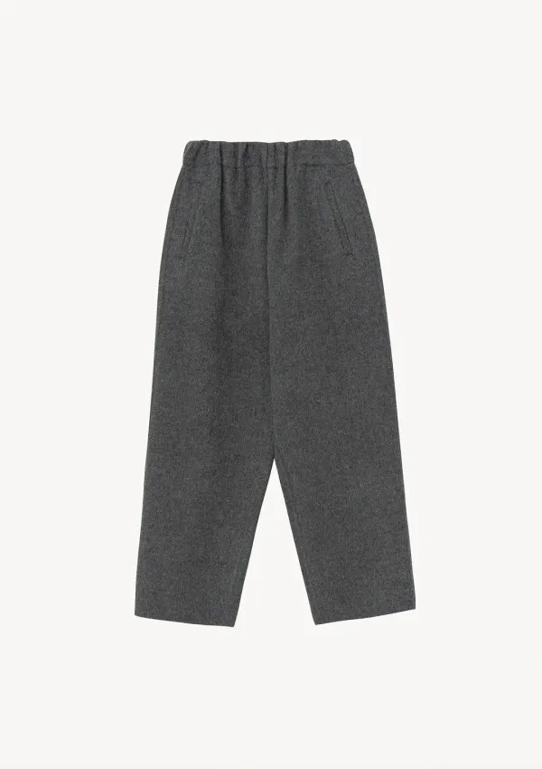 Handmade Banding Pants in Gray