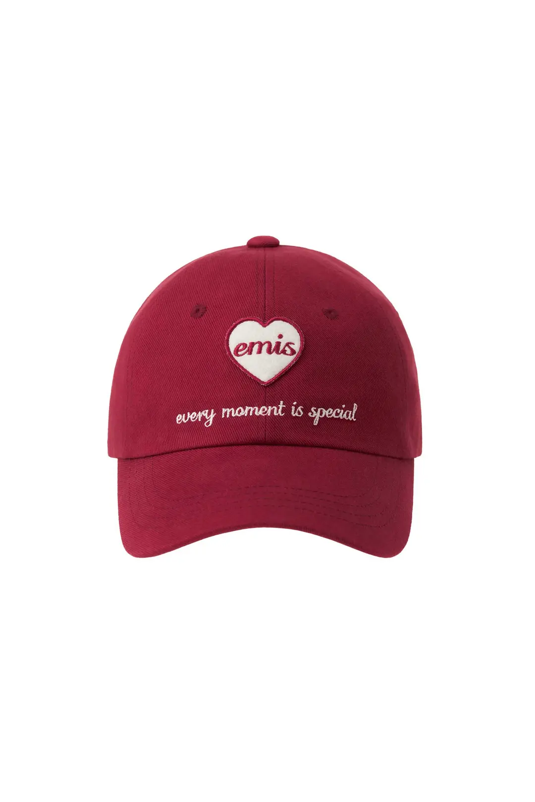 이미스 HEART WAPPEN BALL CAP-RED 상품 이미지 2