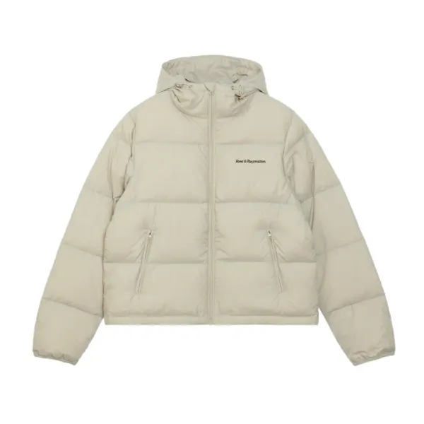 LIGHT DOWN JACKET - BEIGE