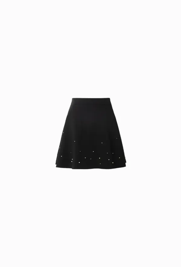 Mercury Mini Skirt (Black)