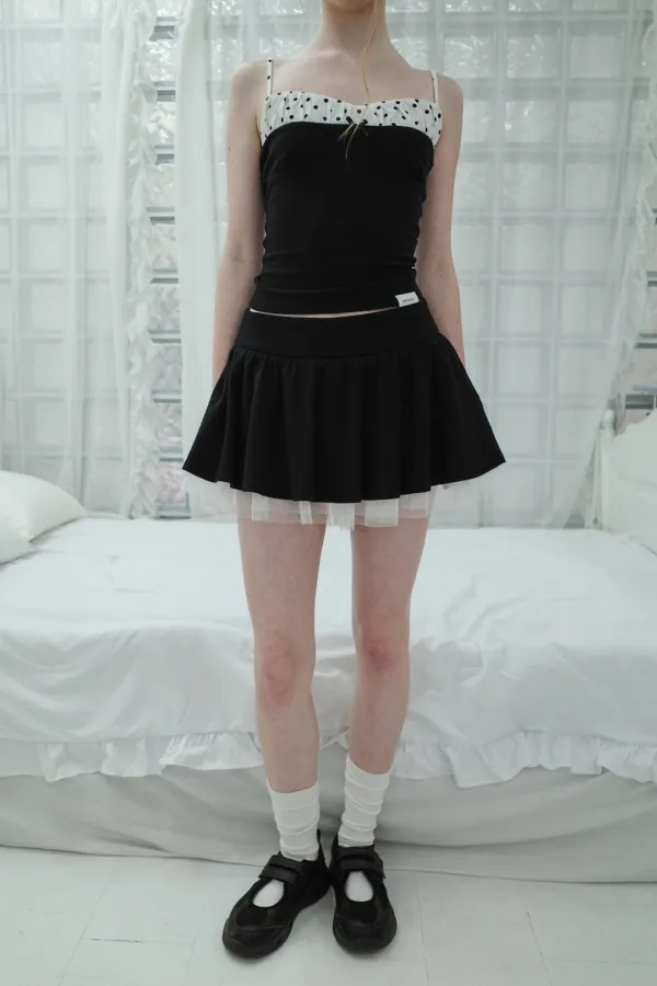 MESH FLARE SK (BK)