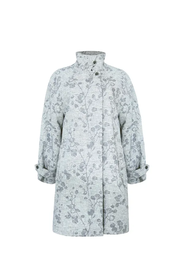 COTTON RAGLAN COAT (PALE BLUE)