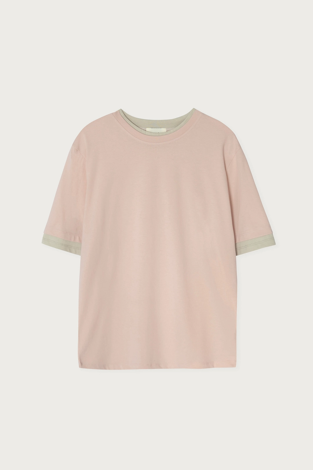 페스토 LAYERED T-SHIRT PEACH 상품 이미지 1