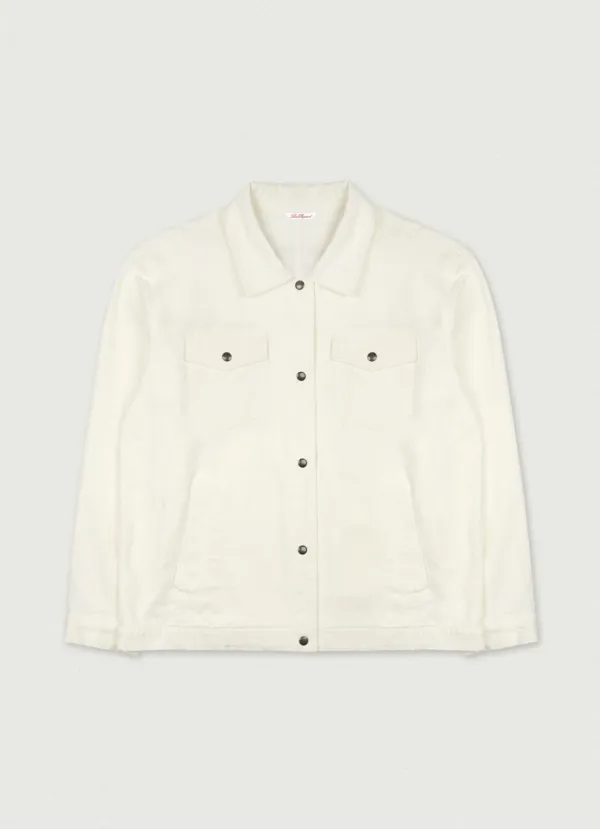 Bay Washed Cotton Jacket [cream]