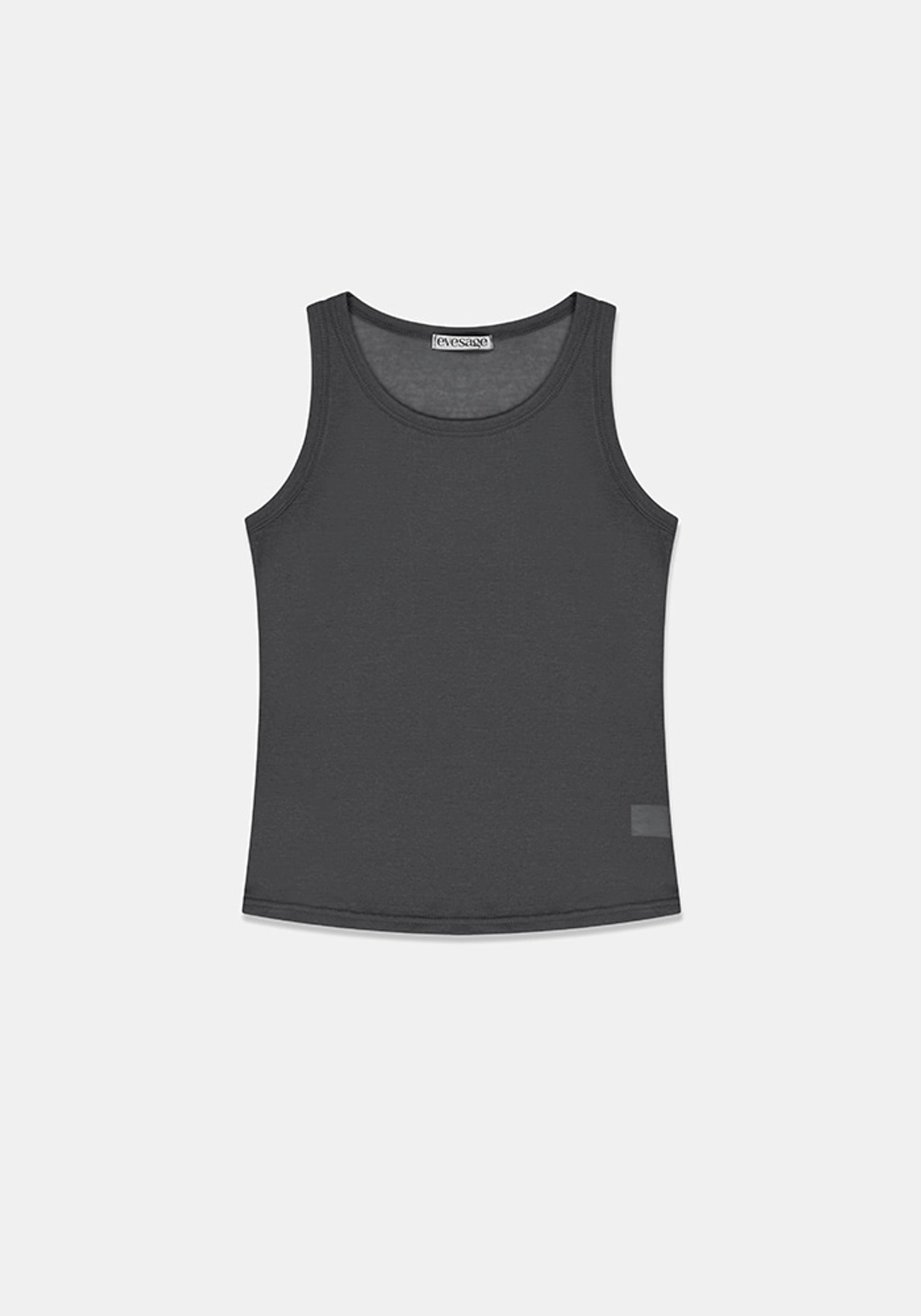 이브세이지 Sheer sleeveless (Charcoal) 상품 이미지 2