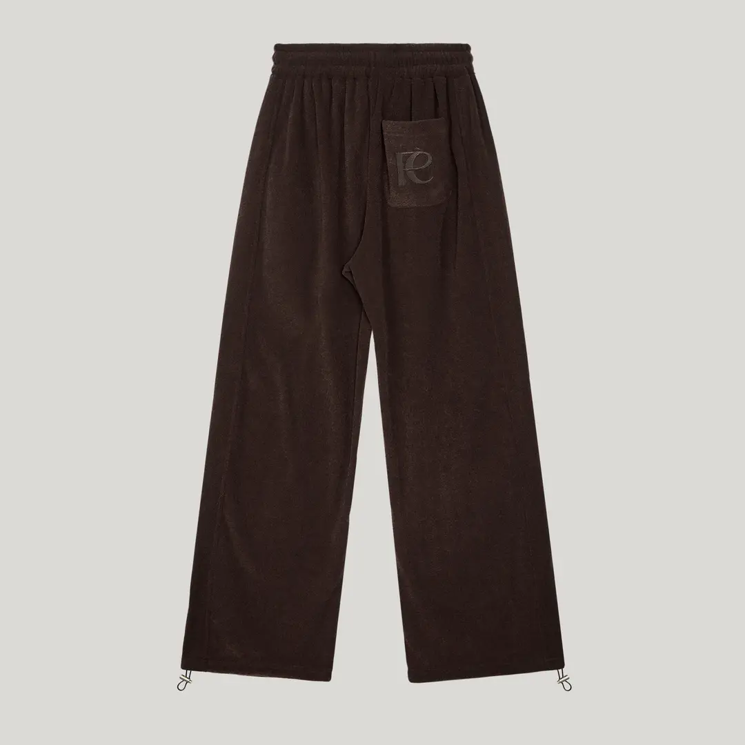 포에트 서울 [Restock] (terry)fleece jogeer pants_brown 상품 이미지 3