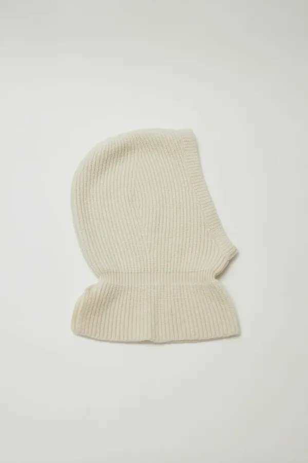 Cashmere Blended Balaclava (Ivory)
