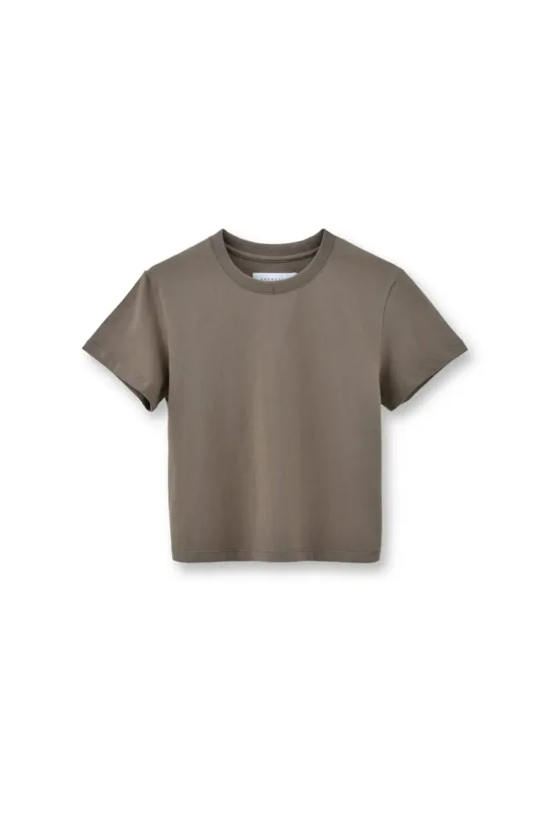 W Baby T Shirt, Mocha