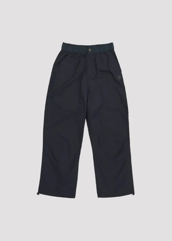 NYLON STRING PANTS LOVE NAVY