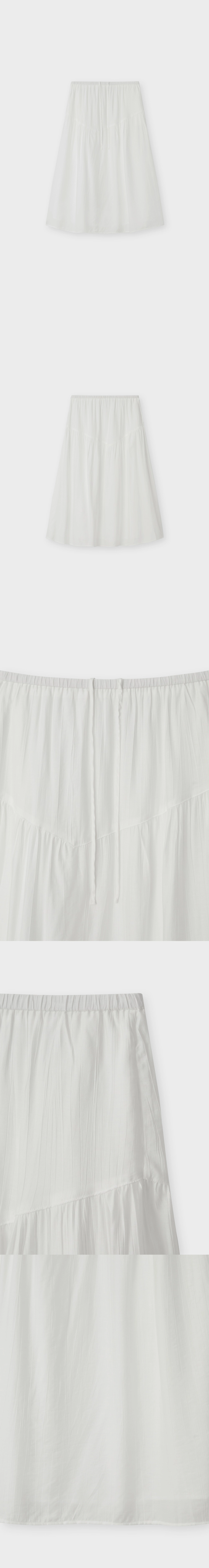 더릴 Nua Yoke Full Skirt_Ivory 상품 이미지 1