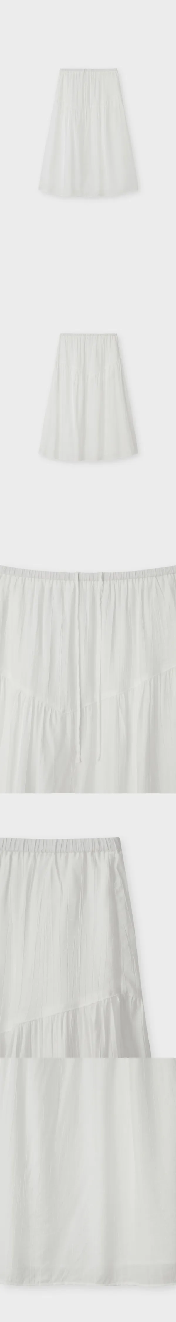 Nua Yoke Full Skirt_Ivory