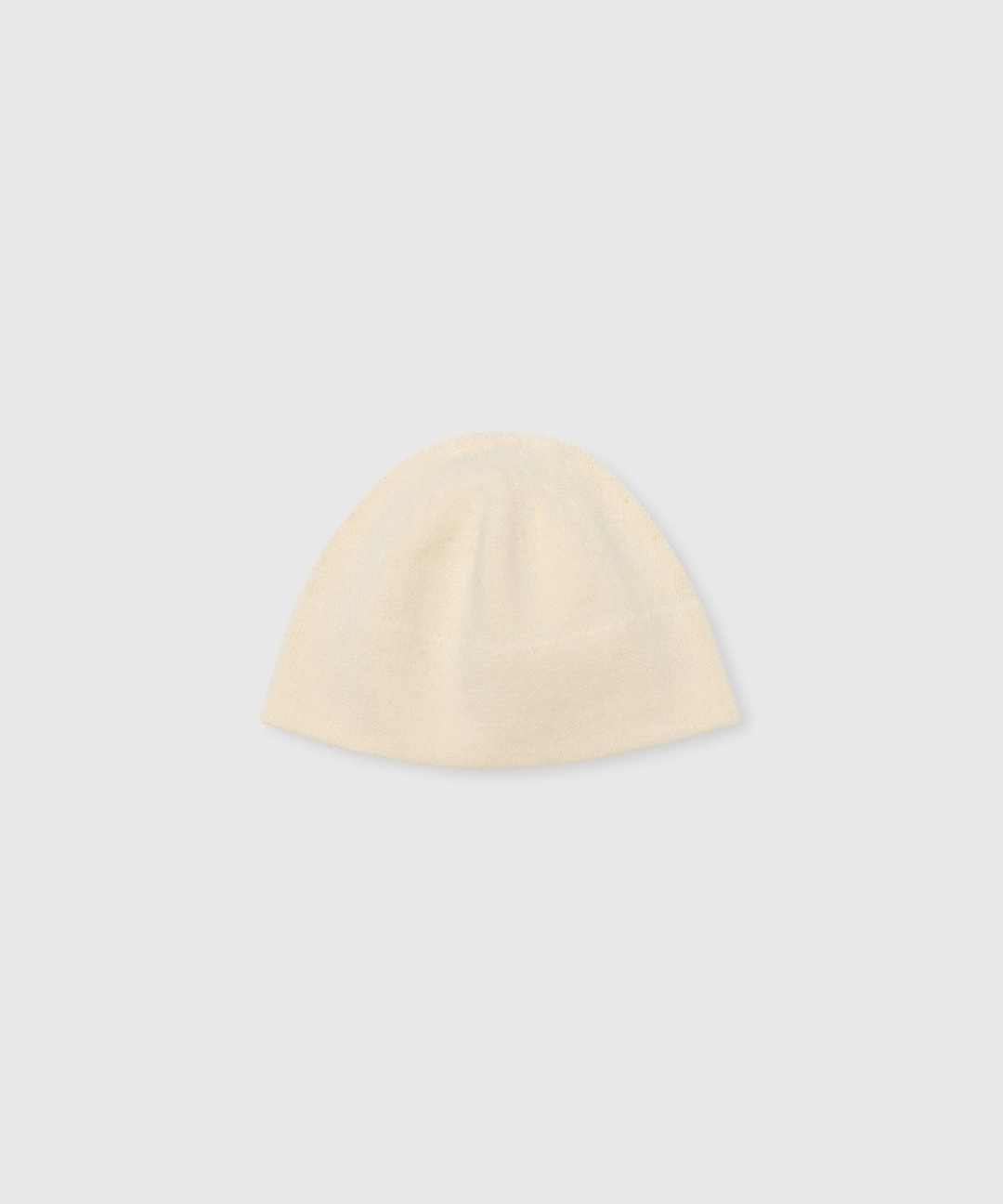니히 Plain knit beanie (Ivory) 상품 이미지 1