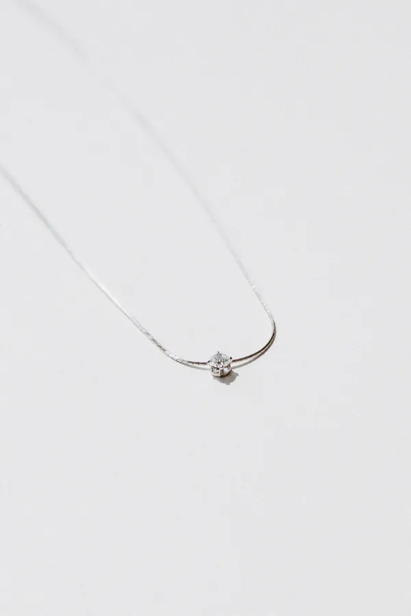 20247_Cubic Snake Chain Necklace