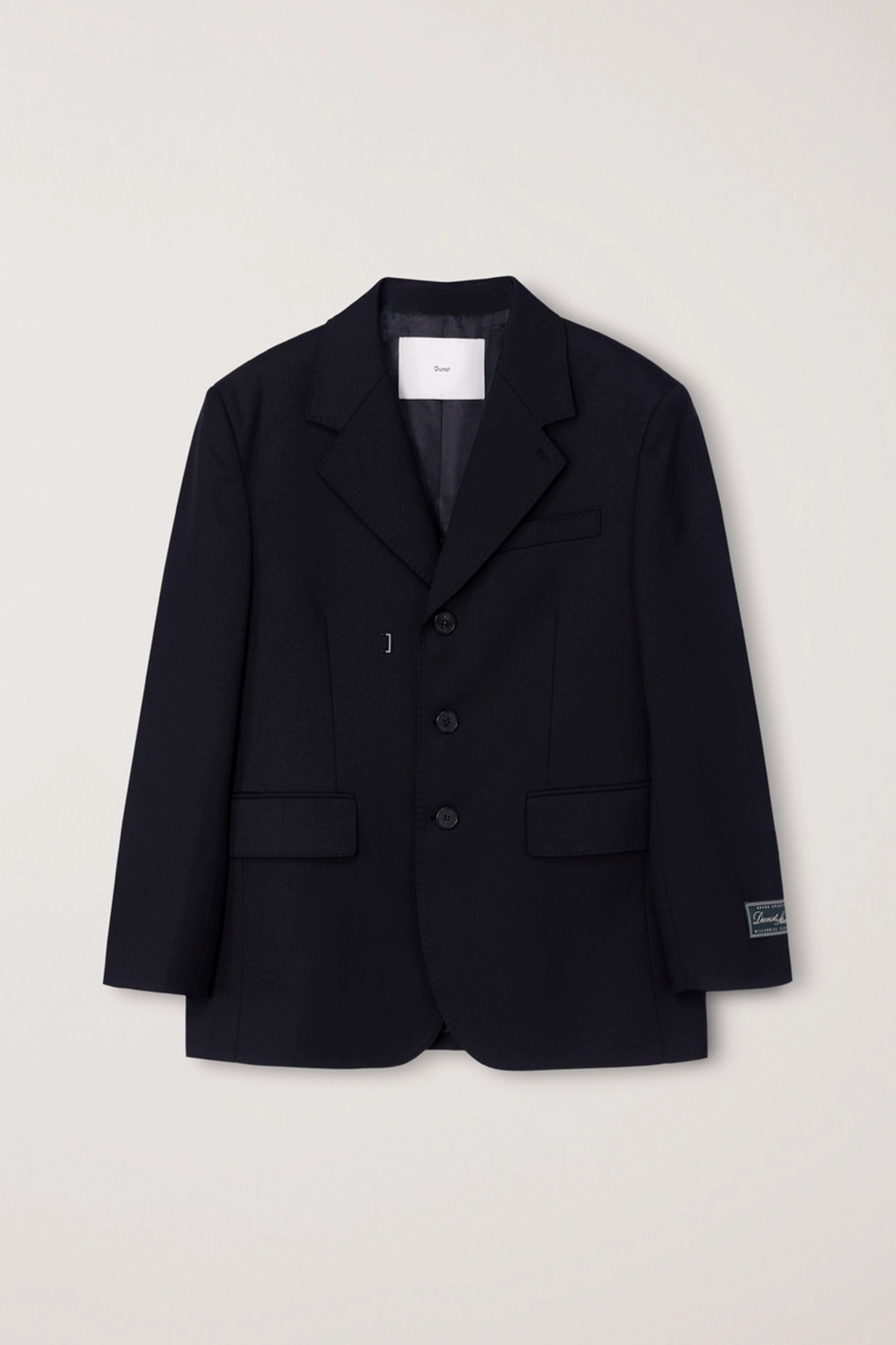 던스트 UNISEX REFINED MASCULINE WOOL BLAZER BLACK_UDJA6C105BK 상품 이미지 1
