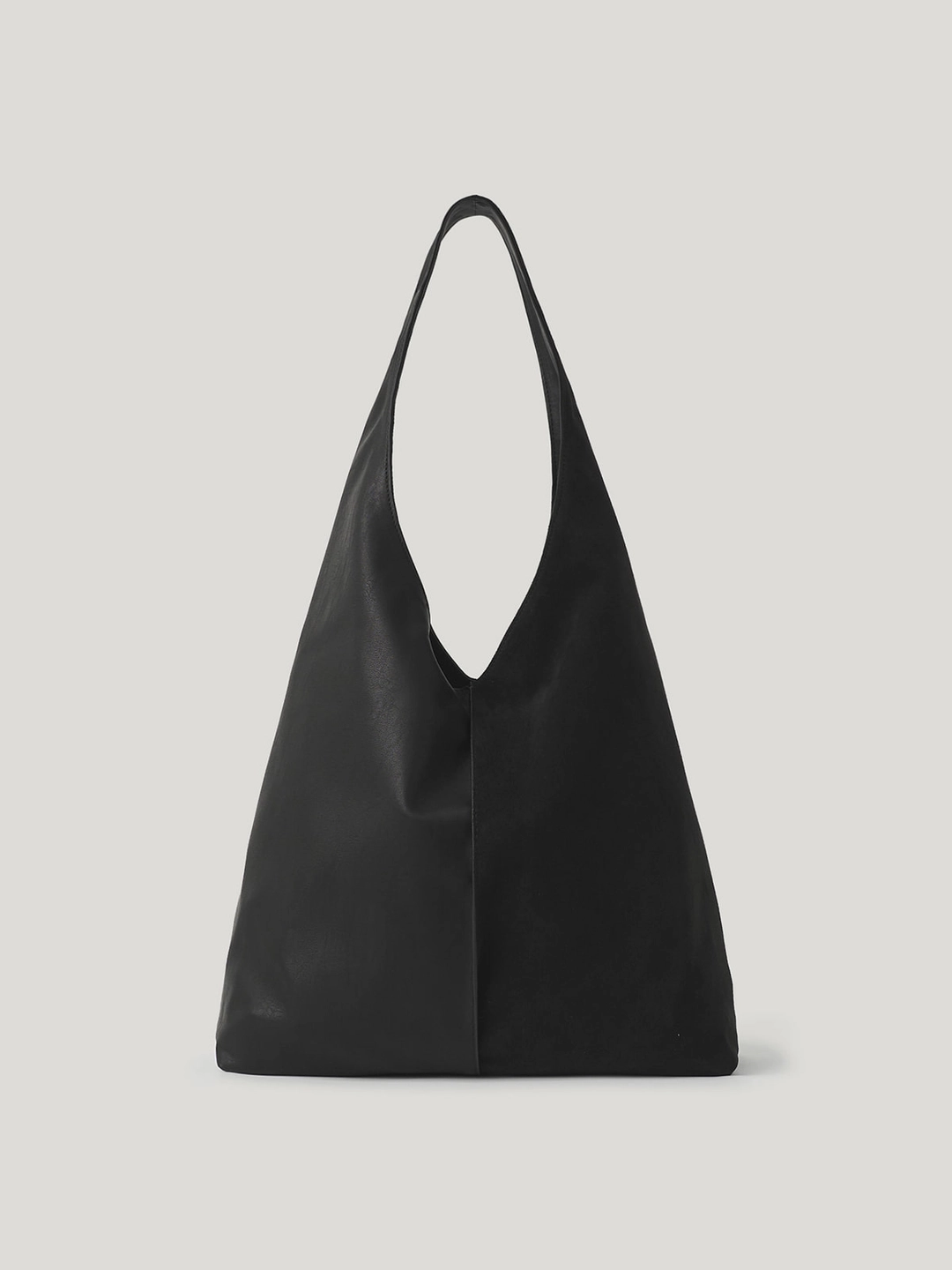 오브히 라인 스웨이드 호보백 Line Suede Hobo Bag_Black 상품 이미지 1