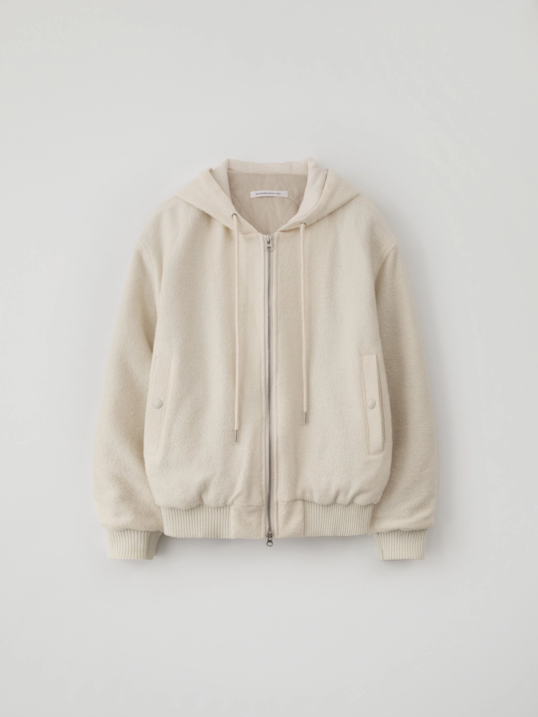 톨로 Wool Hooded Jacket(Ivory) 상품 이미지 1