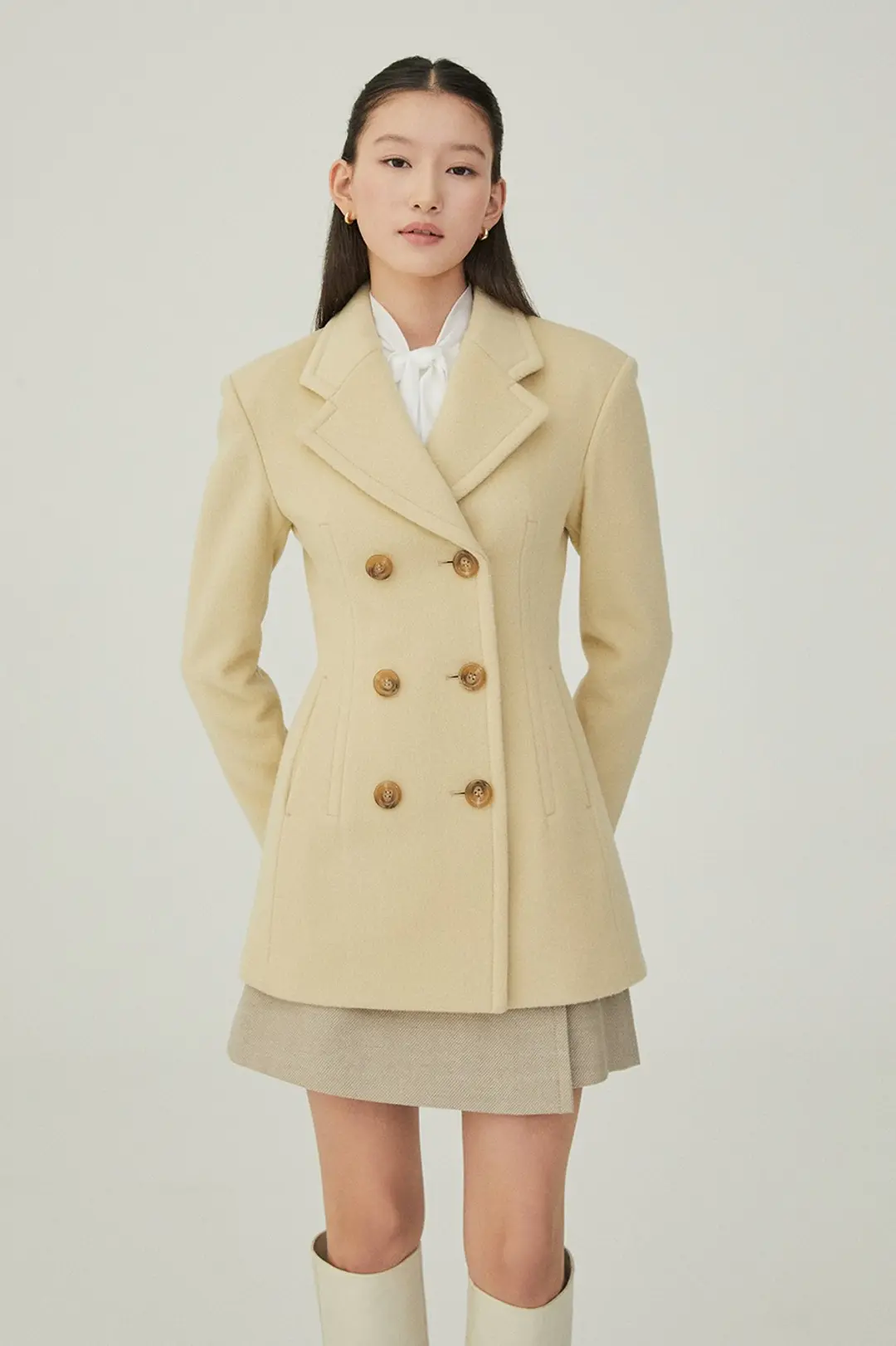 하나보 NO.17 OUTER - BEIGE 상품 이미지 2
