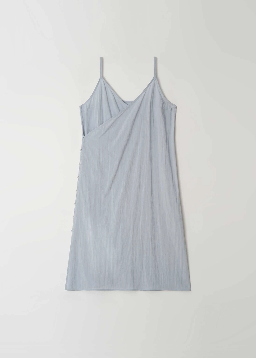 더라이 Wrap Button Dress(Light Blue) 상품 이미지 2
