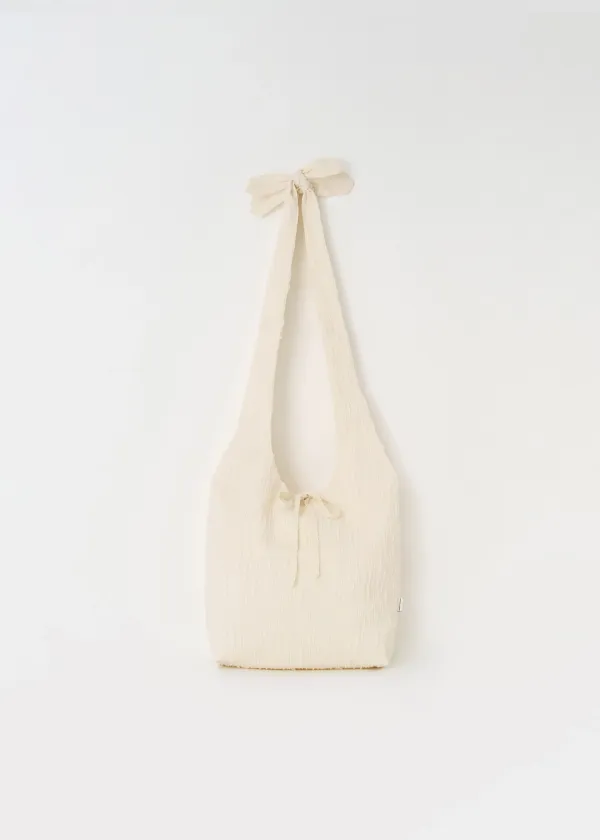 Ribbon string bag