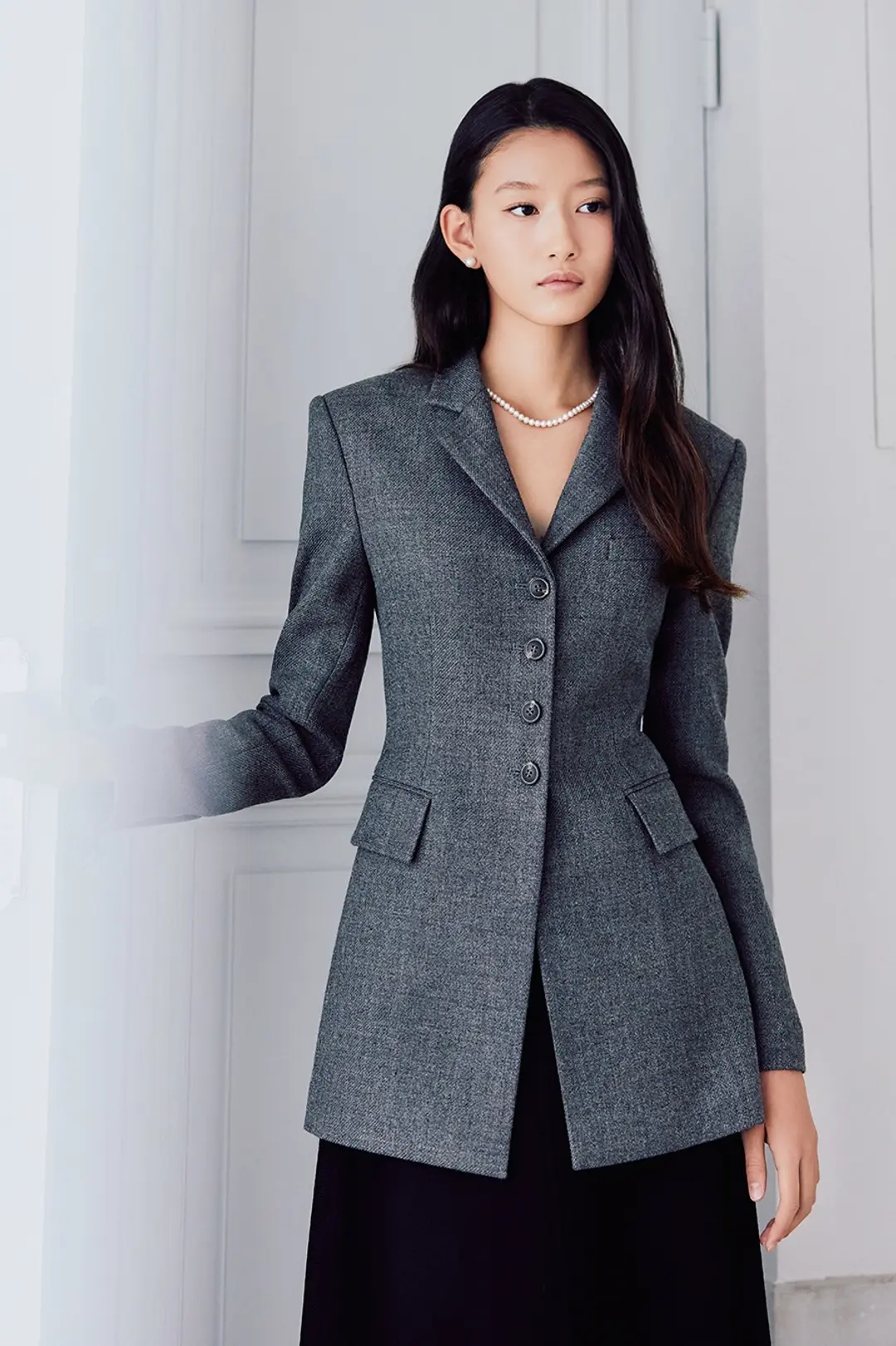 하나보 NO.28 JACKET - CHARCOAL GREY 상품 이미지 2